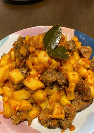 Foto resep Ati Ampela sambal goreng Kentang