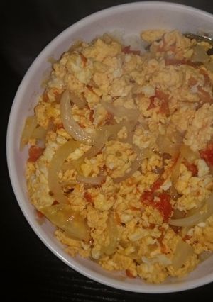 A picture of Making Simple Wet Eggs Dish.