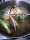 Sop ceker/bisa diganti iga sapi/daging