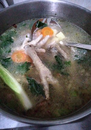 Foto resep Sop ceker/bisa diganti iga sapi/daging