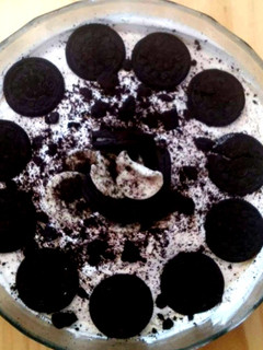 Una foto de Torta helada de oreo