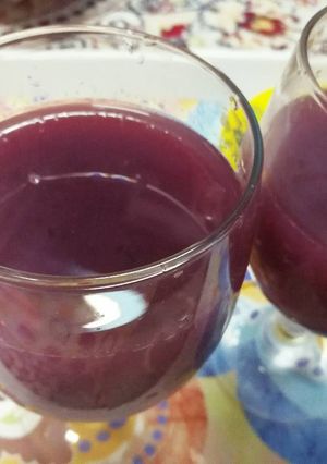 صورة لوصفة عصير عنب 🍇