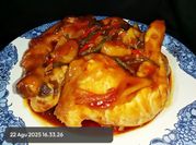 Gambar ayam asam manis pedas nanas