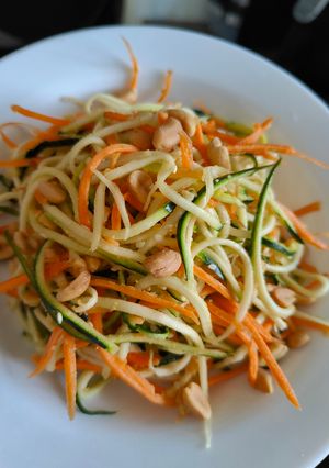 Hình của món Salad bí ngòi.