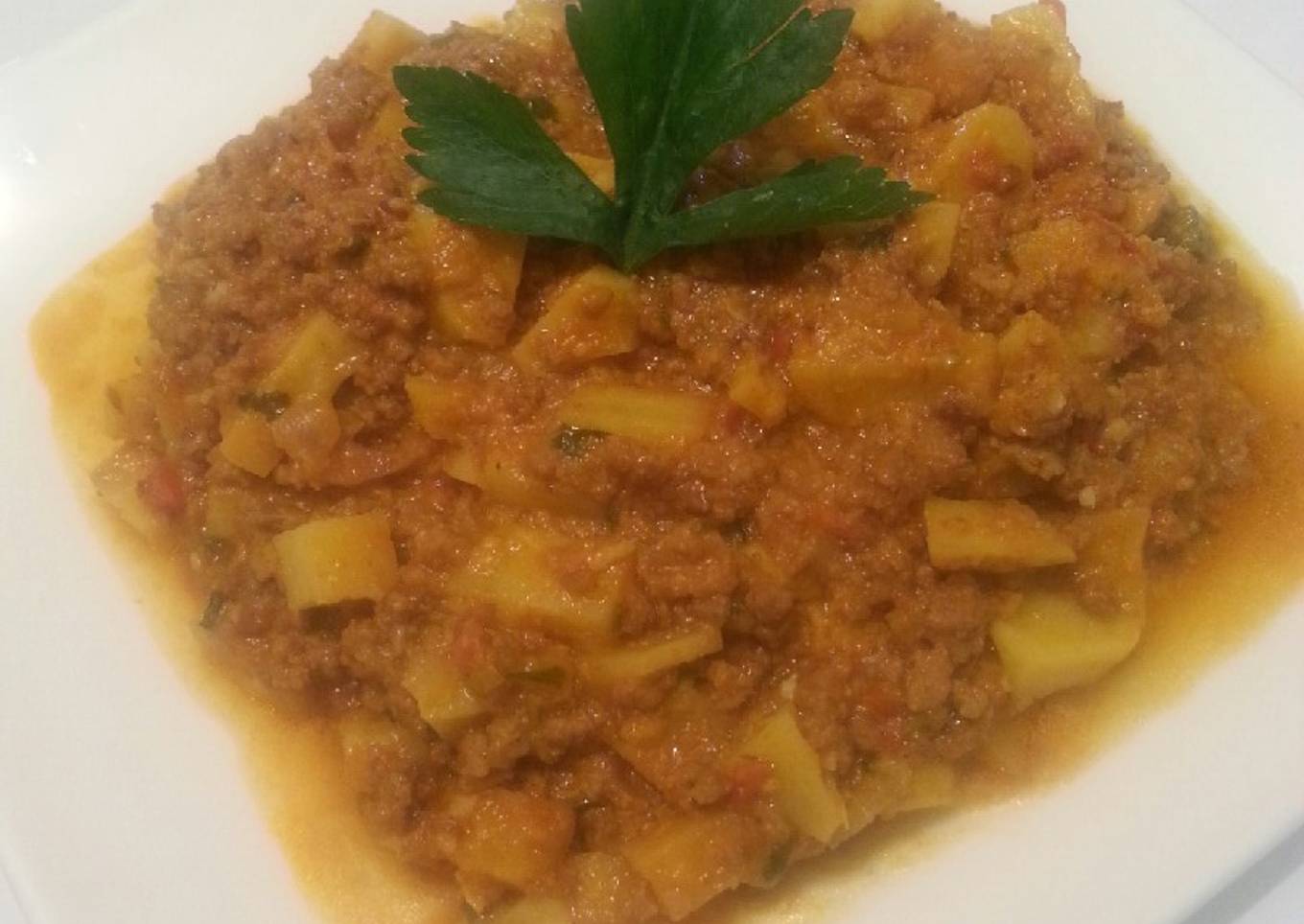 Fried potatoes curry# author Marathon contest #