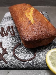 Une photo de Le cake au Citron