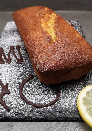Une photo de Le cake au Citron