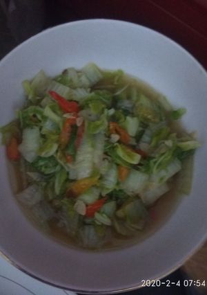 Foto resep Tumis sawi putih
