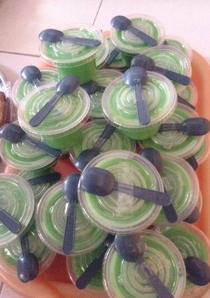 Foto resep Puding Santan lembut ala occ