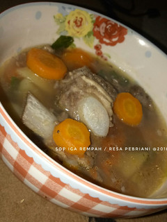 Foto resep 06.Sop Iga Rempah