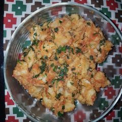 A picture of Zeeray walay aaloo#cookpad charity.