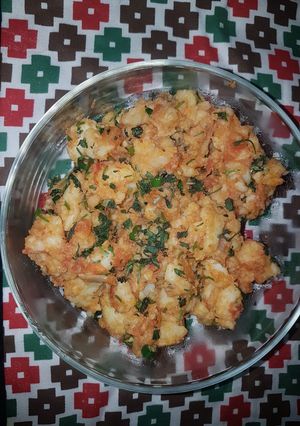 A picture of Zeeray walay aaloo#cookpad charity.