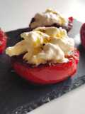 Pomodori grigliati con stracciatella