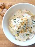 Ravioli de bœuf sauce aux noix