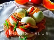 Gambar daging burger ayam
