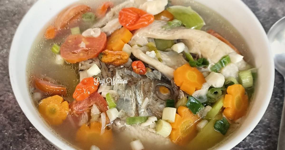 Resep Sop Ikan Gurame Kuah Segar Rasanya Maknyus