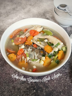 Foto resep Sop ikan gurame kuah segar