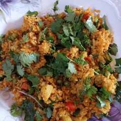 મસાલા ભાત (Masala Rice Recipe In Gujarati)-レシピのメイン写真