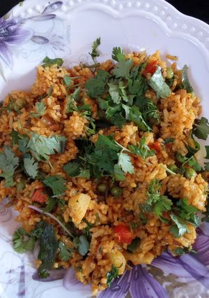 મસાલા ભાત (Masala Rice Recipe In Gujarati) રેસીપી મુખ્ય ફોટો