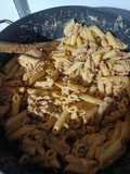 Macarrones con carne picada