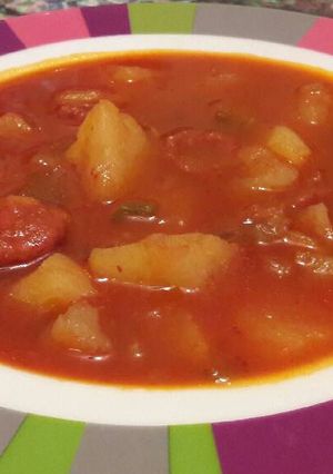Una foto de Patatas a la Riojana