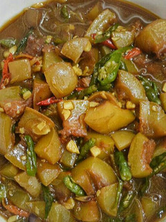 Foto resep tumis kikil cabe hijau pedas