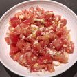 Salted Egg and Tomato Salad