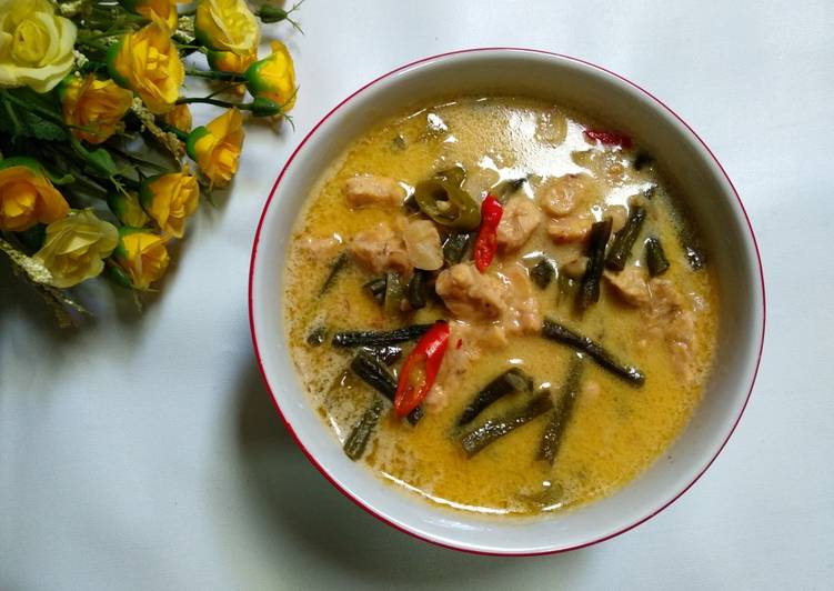 Jangan Lombok Ijo Tempe Kacang Panjang