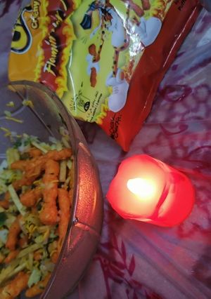 A picture of Cheetos Chaat.