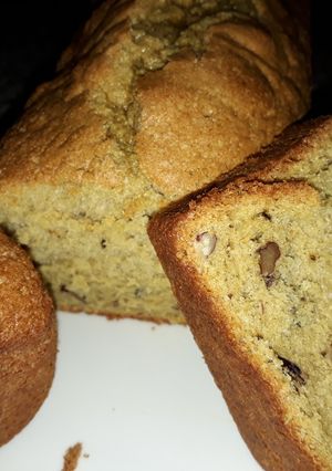 Una foto de Torta Chiffón de café y nueces