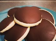Una foto de galleta de harina de mandioca