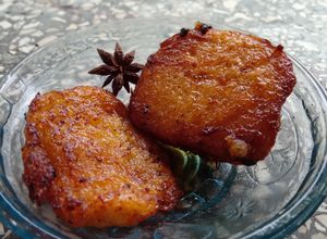 Una foto de Torrejas cubanas en almíbar