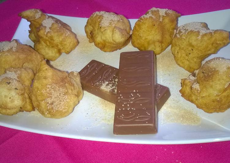 Buñuelos de chocolate