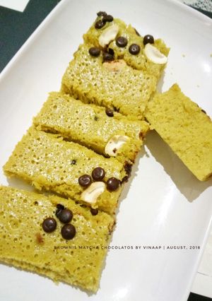 Foto resep Brownies Panggang Matcha Chocolatos