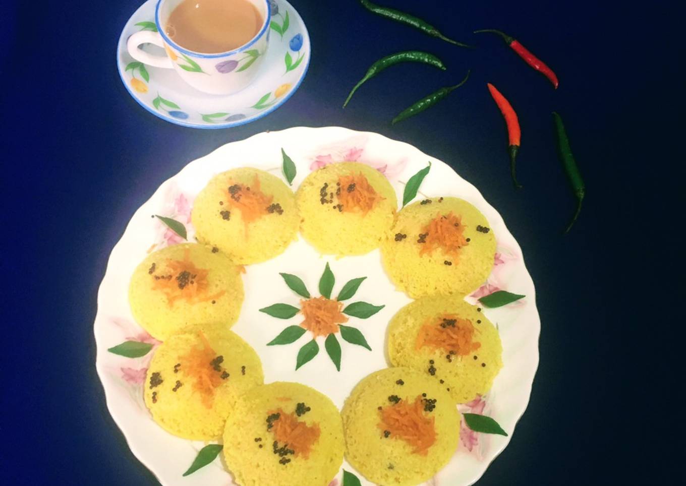Disc Idli Dhokla