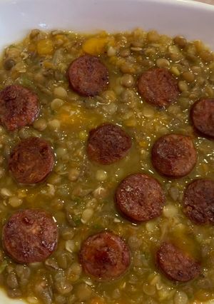 Una foto de Lentejas Estofadas sin arroz