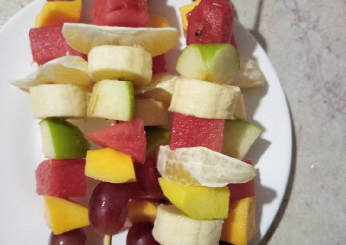 Fruit skewers