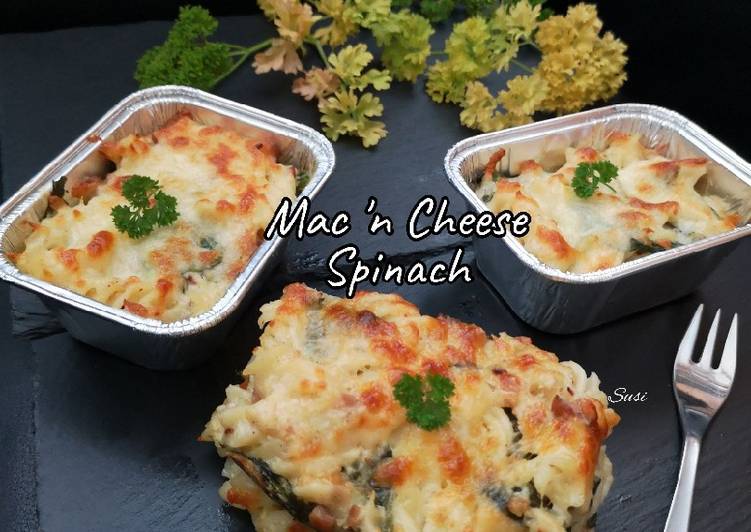 Mac'n Cheese Spinach