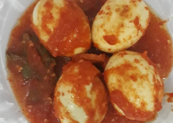 Resep Telur Balado super gampang Anti Gagal