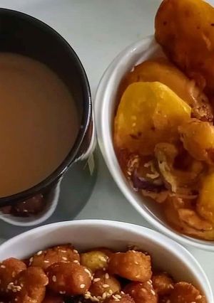 A picture of Karak chai.