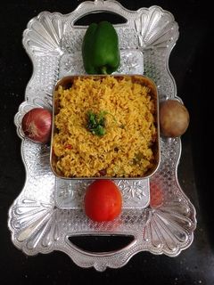 *பொன்னி அரிசி, (boiled rice) வெஜ், டேஸ்டி பிரியாணி*(veg biryani recipe in tamil) செய்முறை முக்கிய புகைப்படம்