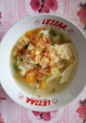Foto resep Sup kembang tahu (bumbu simple)