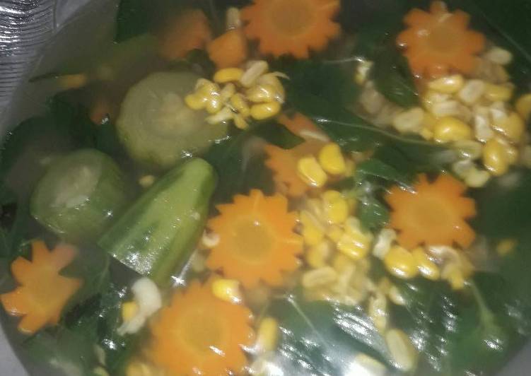 Cara Diet saat makan malamSayur bening bayam