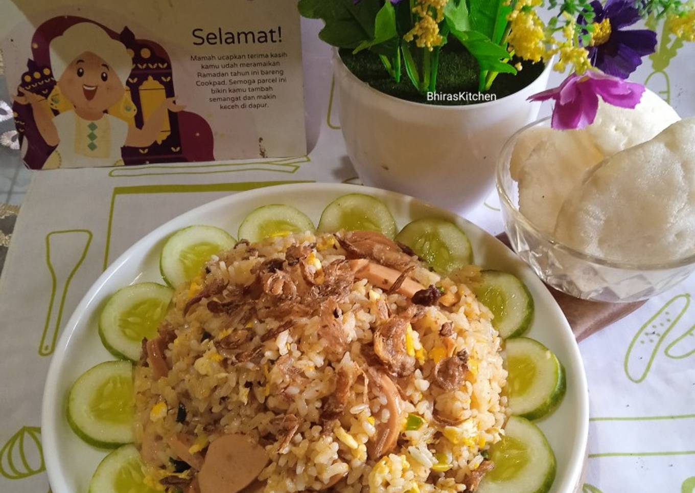 24.) Nasi Goreng Bumbu Madura (Leftover)