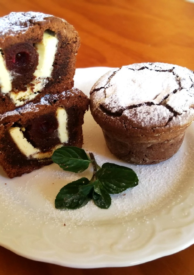 Una foto de Bizcochitos de chocolate chilenos con sorpresa