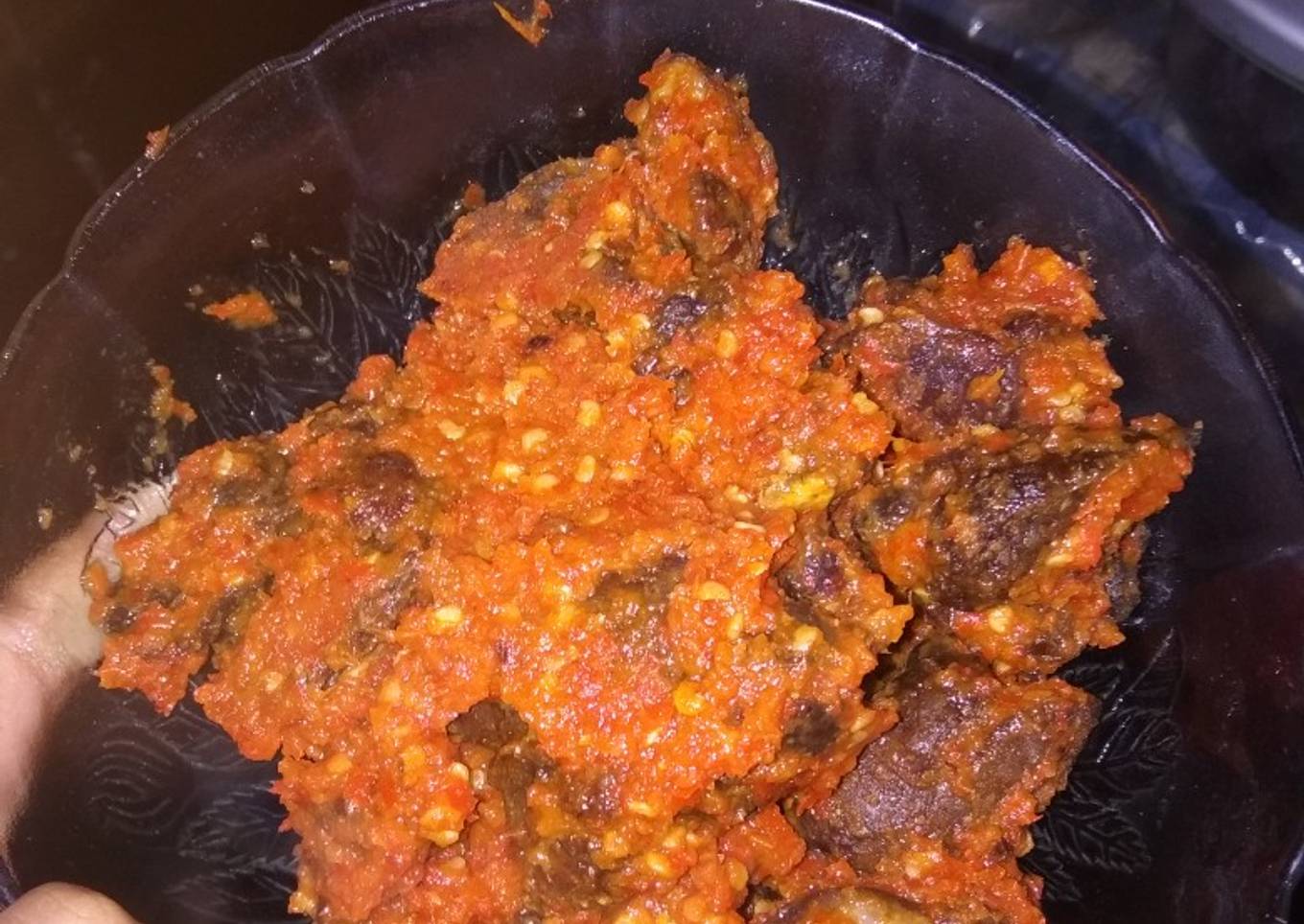 Hati Ayam Balado