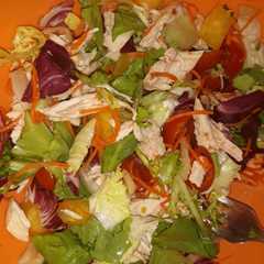 Una foto de Ensalada hawaiana