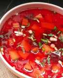 Canh súp nấu tôm