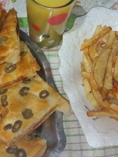صورة لوصفة كوكا مورقة بدون عجينة التوريق