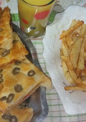 صورة لوصفة كوكا مورقة بدون عجينة التوريق